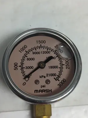 Used MARSH 0-21000/0-3000 Universal Pressure Meters Ohio US | Surplus Asset Holdings #1226059