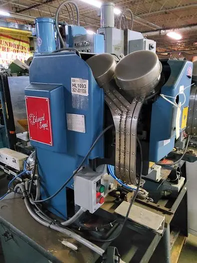 Used EDWARD SEGAL HL-1093 Eyelet & Transfer Presses CA | B & B RIVET MACHINE #1231952