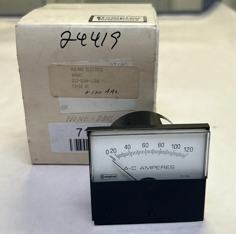 New | in-Stock CROMPTON 213-02AA-LSXX Meters - Misc | Surplus Asset Holdings #1206952