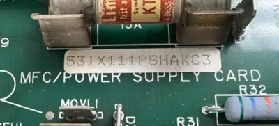 GENERAL ELECTRIC 531X111PSHAKG3 MFC POWER SUPPLY CARD REFURBISHED