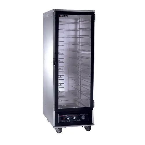 Cres Cor 121-PH-UA-11D Full Height Non-Insulated Mobile Heated Cabinet W/ (11) Pan Capacity, 120v