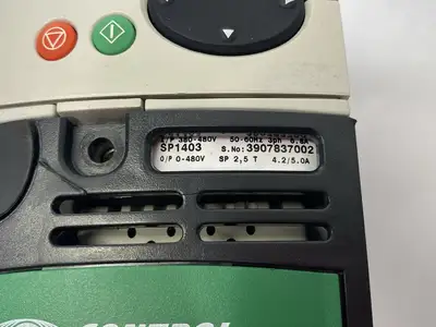 Used Nidec, Control Techniques Unidrive SP Variable Speed AC Drive w/ Keypad Variable Speed Drives Michigan US | Maverick Industrial Sales #1402103