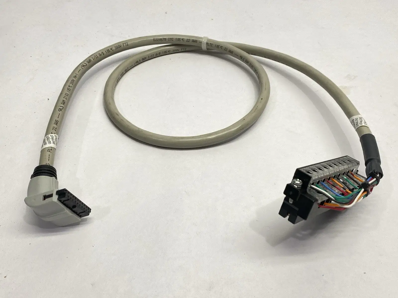 1492-CAB010E69 | Allen Bradley  Ser E Prewired Cable Assembly For 1769-OB16/OV16 - Used