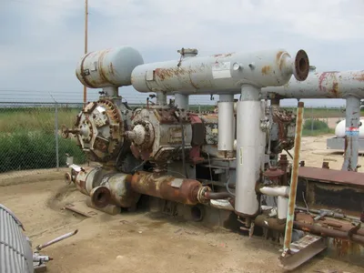 Used Worthington w Cat 399TA OF6SU4 3 Stage 001 Compressor Packages Oklahoma US | Borderless Services #1378231