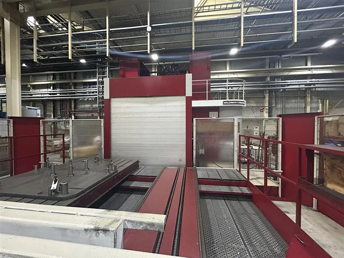 Used 2003 WALDRICH COBURG VALUTEC Vertical Machining Centers (5-Axis or More) Georgia US | Shub Machinery #226208
