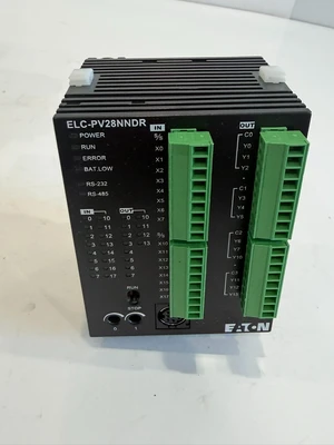 NEW EATON ELCPV28NNDR CONTROLLER 28I/O 16INPUT DC 120OUTPUT RELAY