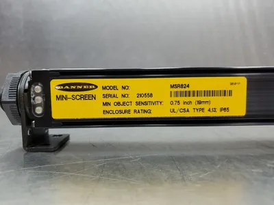 Banner MSR824 Mini Screen Receiver. 5E-24