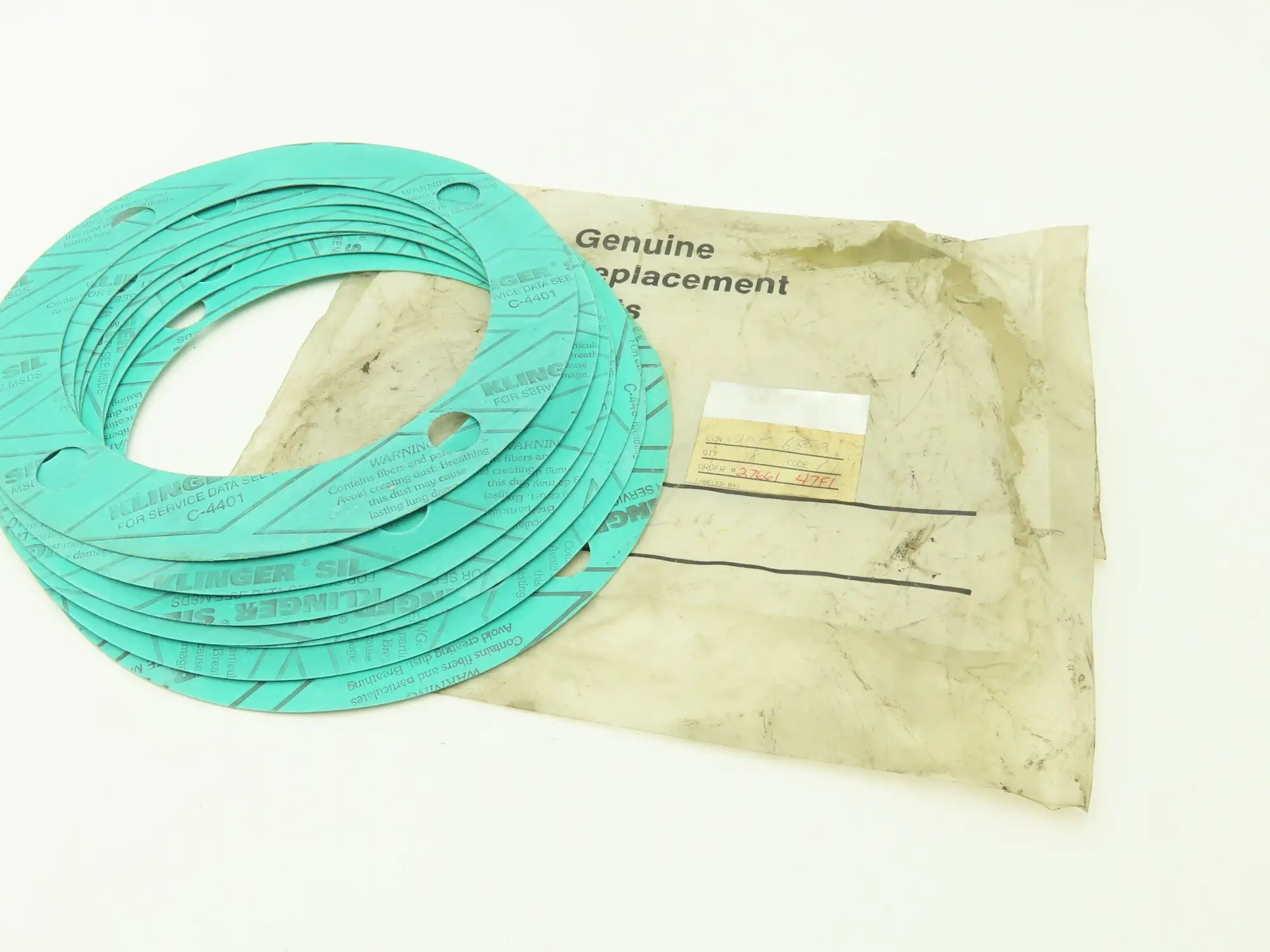 Ingeresoll Rand 30176853 Clearance Valve Cover Gasket 9-1/4" ID Lot of 7