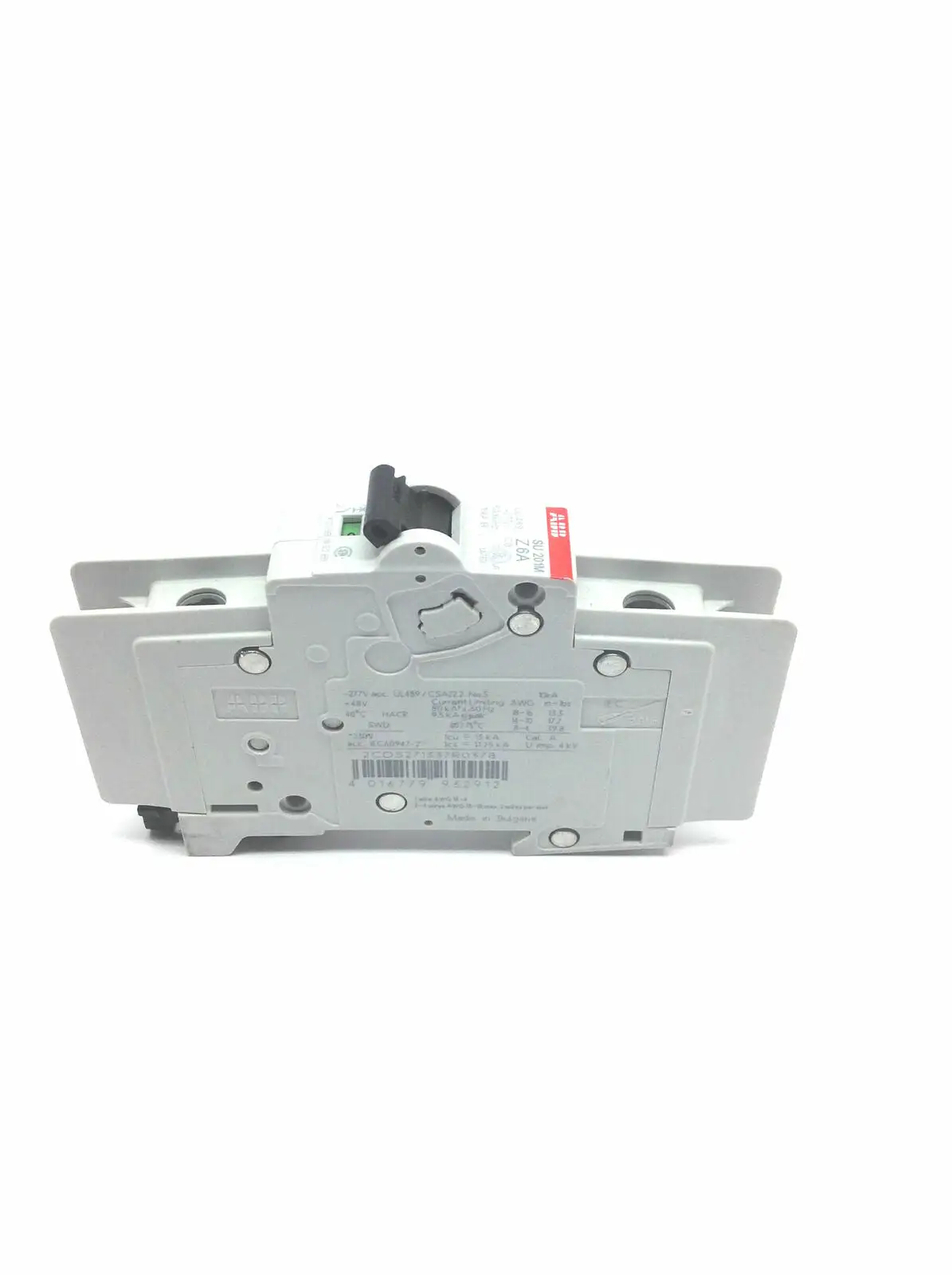 SU 201M Z 6A | ABB  277V 50/60Hz Din Rail Circuit Breaker - Used