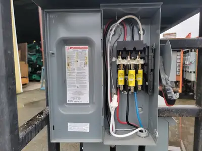 75 kVA Temporary Power Distribution Cart 600V Pri. 208Y/120V Sec.
