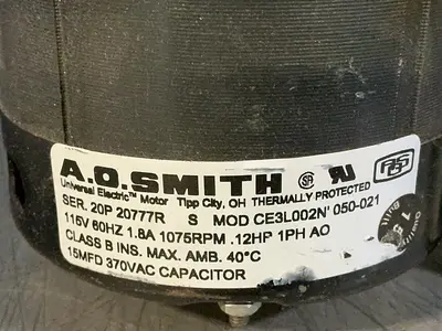 Used A.O. SMITH CE3L002N Motors (misc) Ohio US | HGR 24 #1556796