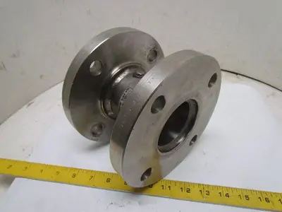 Technocheck 2.5" EHF 36 36 B NS 025 2-1/2" Stainless Steel Dual Disk Check Valve