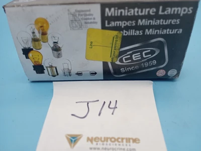 CEC INDUSTRIES #1156 BULBS 12.8V 26.88W BA15s Base S-8 Shape (Box of 10)
