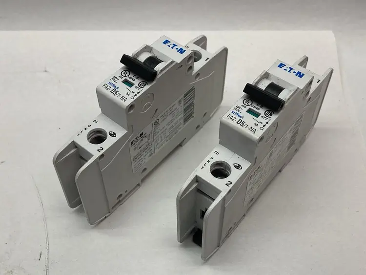 Used EATON FAZ-D5/1-NA Circuit Breakers | Surplus Asset Holdings #1188981