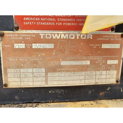 USED CATERPILLAR V120