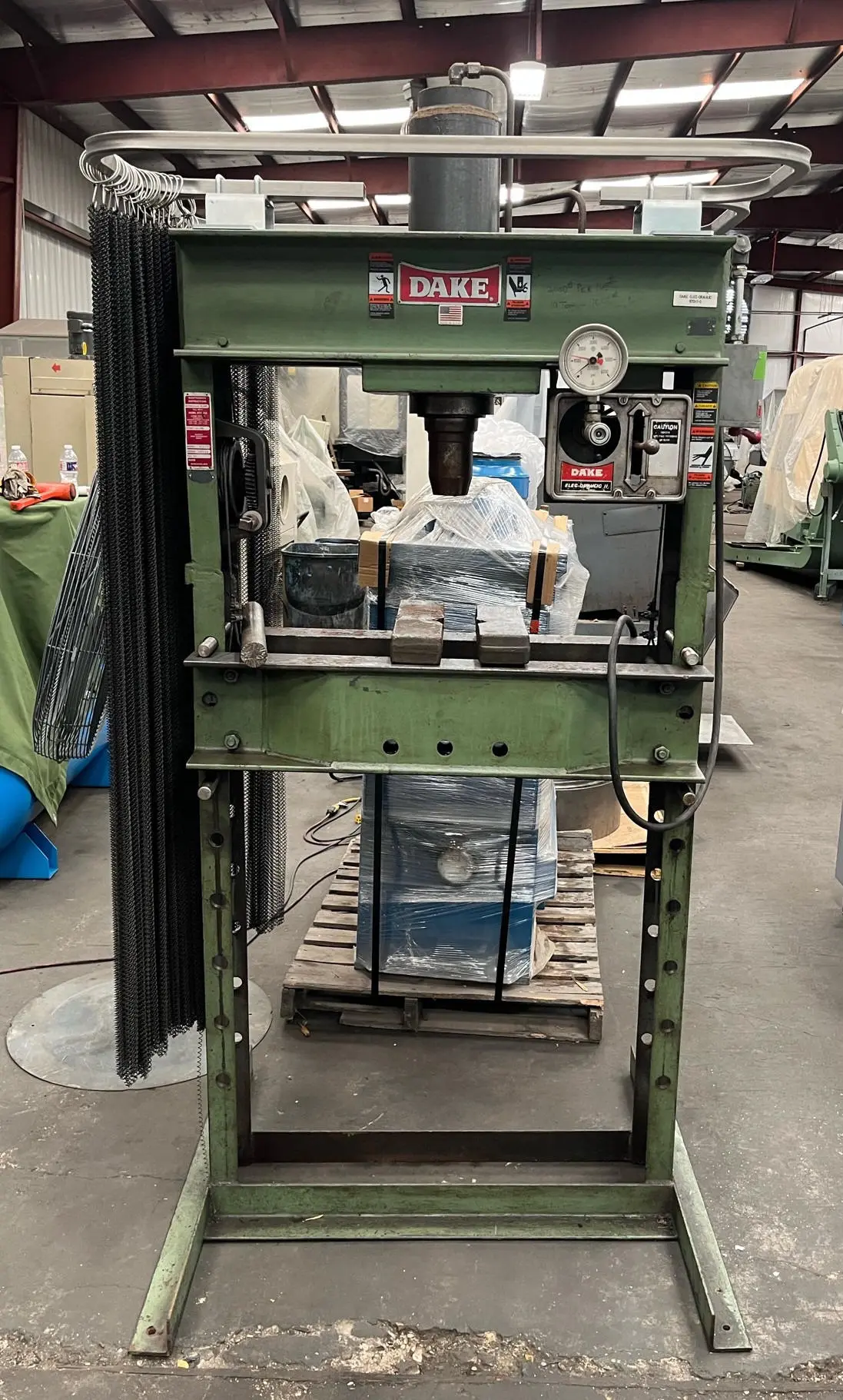 Dake 50 Ton Elec-Draulic H Frame Press