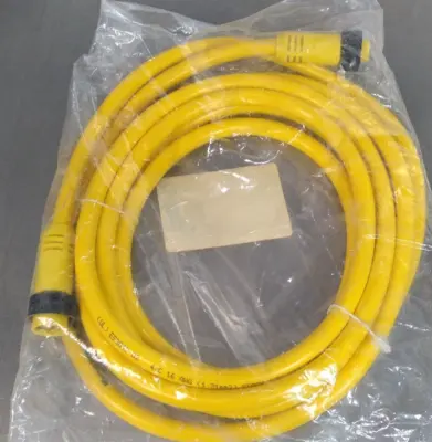 Brad Harrison 114020A01F120 Yellow cordset cable Loc5D28
