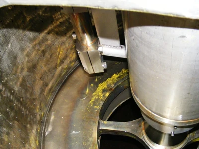 ATM/De Laval Mark III 48 x 30 perforate basket centrifuge, 316SS.