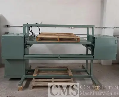 USED CUSTOM BUILT 60" PALLET BAND SAW DISMANTLER