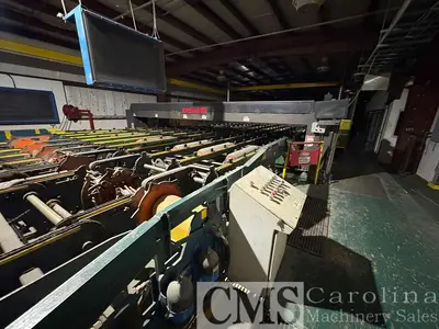 Used COMPLETE SAWMILL OPTIMIL, COMACT, COE NEWNES, USNR, MILLTECH Sawmill Circles CA | CAROLINA MACHINERY SALES #1328272