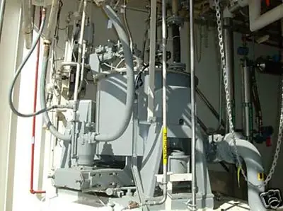 Western States 30 x 18 Quadramatic perforate basket centrifuge, 316SS.