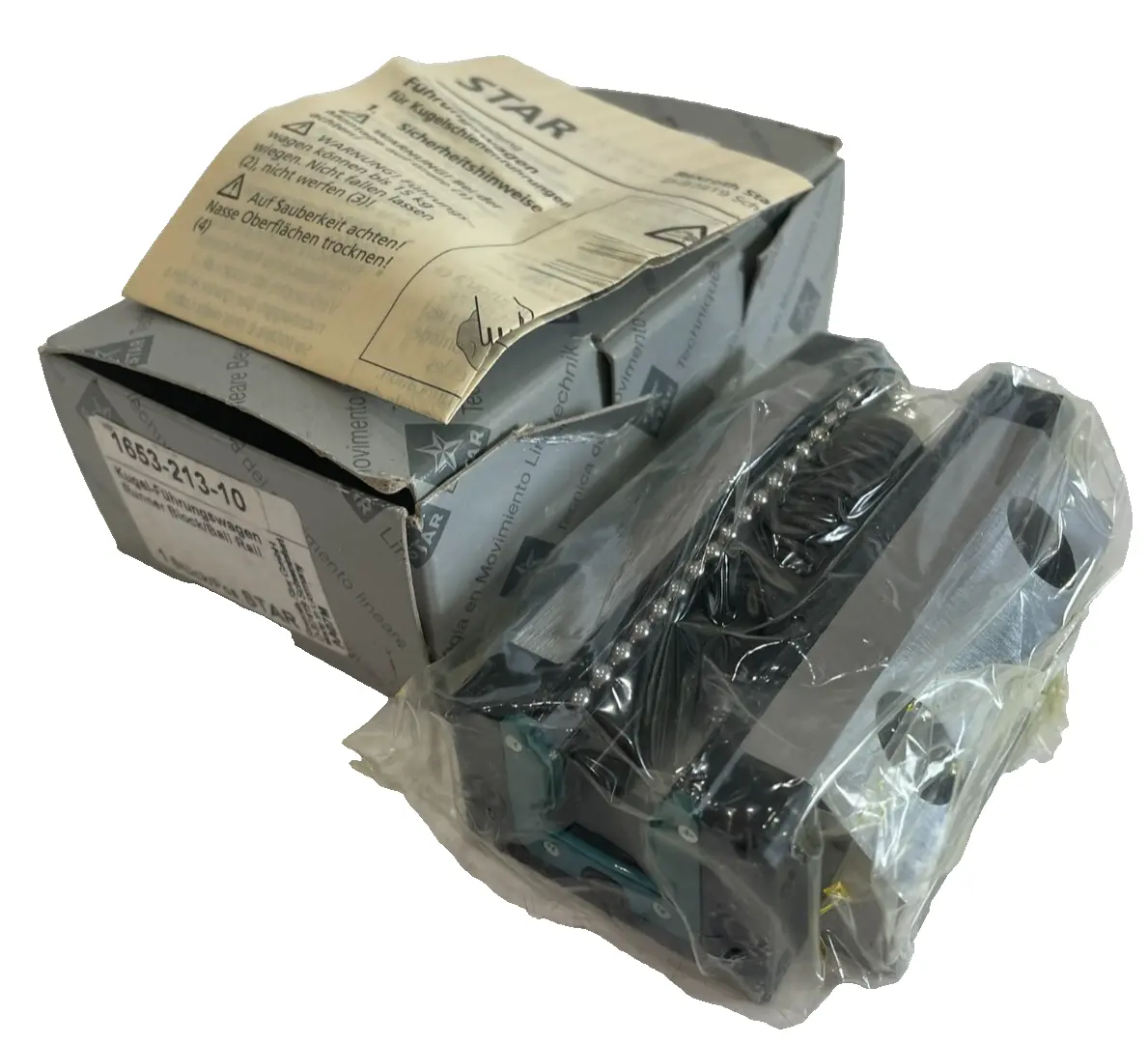NEW STAR 1653-213-10 BEARING BLOCK RUNNER 165321310