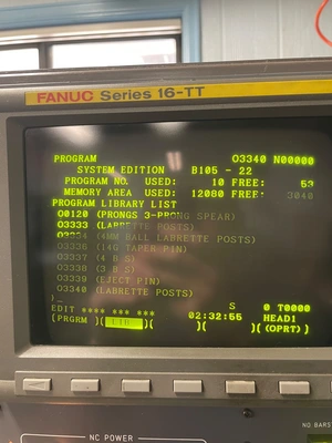 1996 STAR SR-16 with only 4100 hours! Swiss Type Automatic Screw Machines | Elevation Machine (14)