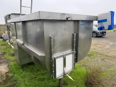 Mixer, Paddle, 75 CF, Stainless Steel, 30 HP #5991603