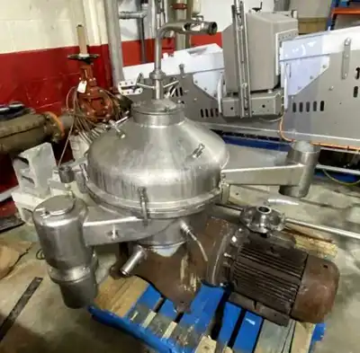 (4) Westfalia SA 20-03-076 separators, 316SS.