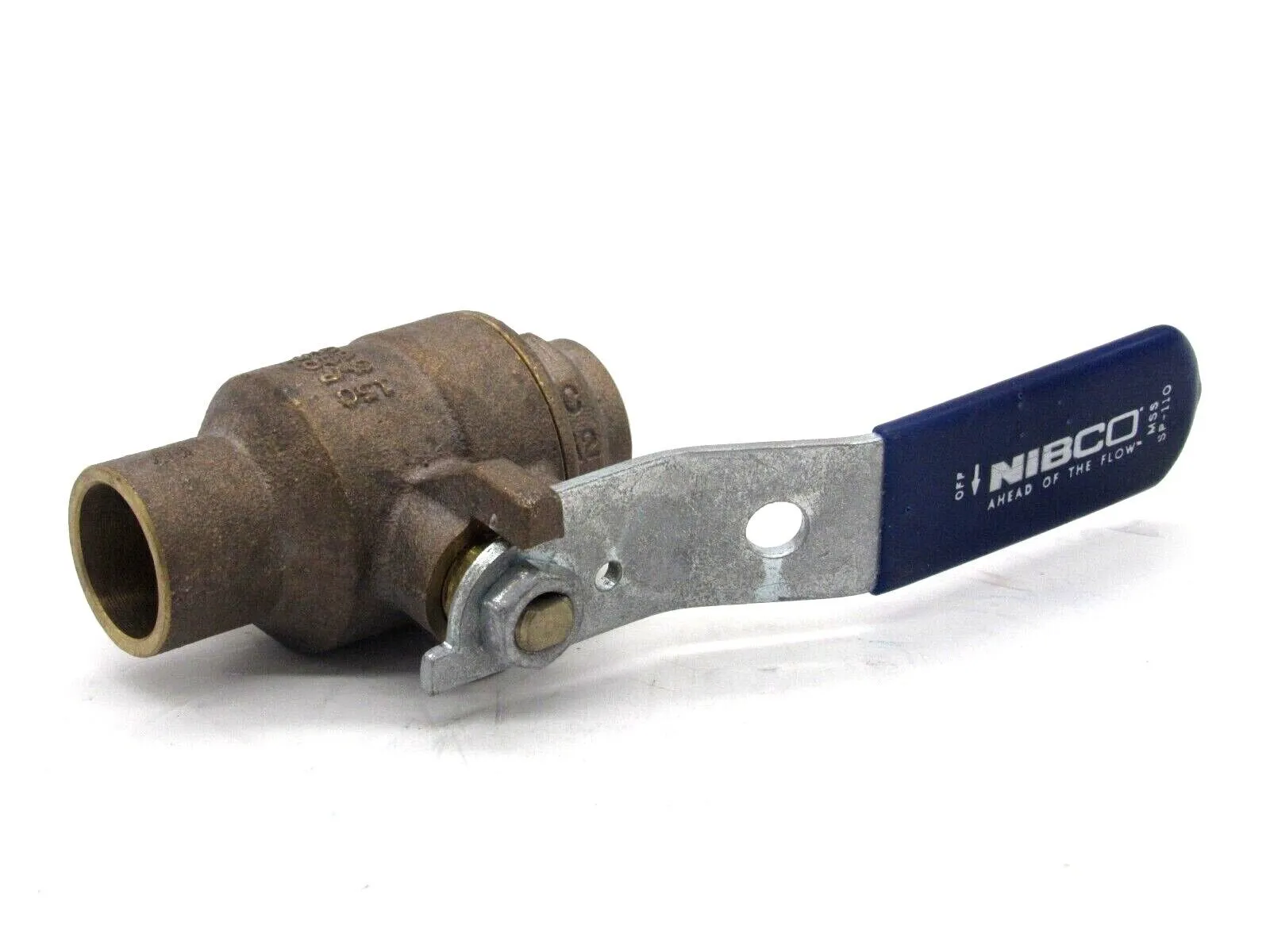 NEW NIBCO S-585-70 BALL VALVE 3/4 SOLDER S58570