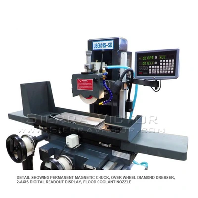 US INDUSTRIAL USG618S-SD Surface Grinders | Sierra Victor Industries (2)