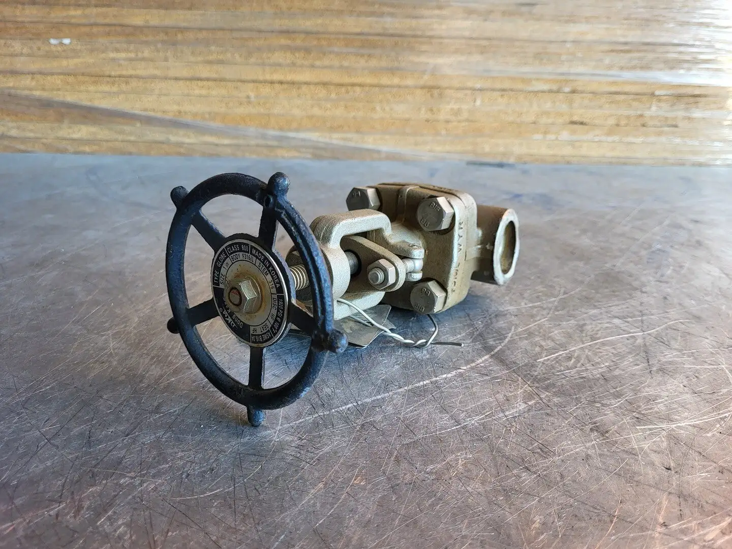 1" Class 800 Globe Valve B16.34