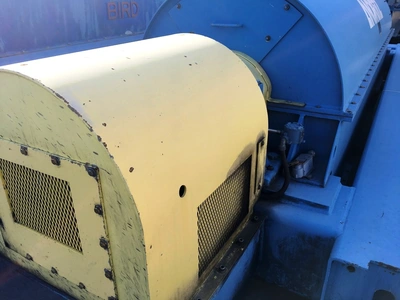 (2) Bird 44 x 132 solid bowl decanter centrifuges, CS.