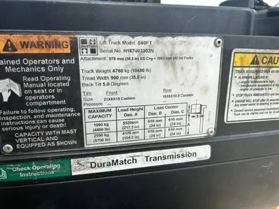 Used 2015 HYSTER S60FT Misc Forklifts Illinois US | Somerset Equipment Sales #1542844
