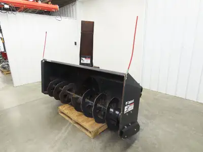 Bobcat SBX240 Skid Steer Mount Snow Blower 84" Wide High Flow Hydraulic 2010