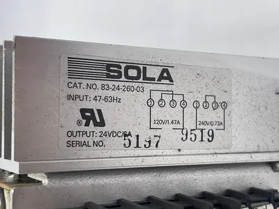 USED SOLA SOLA 83.-24-260-03