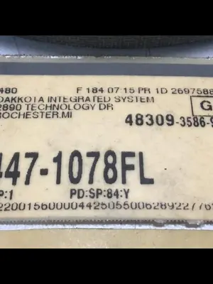 USED VAN DORN 447-1078FL