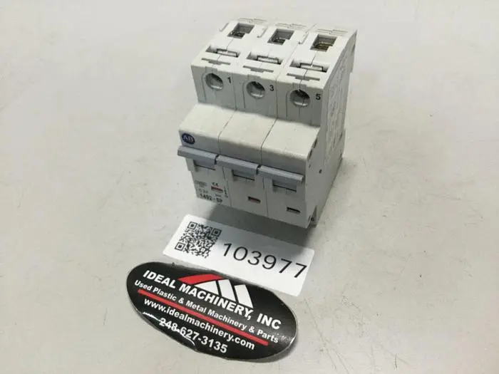 Used ALLEN BRADLEY 1492-SP3C200 SER C Circuit Breakers Michigan US | Ideal Machinery #607049
