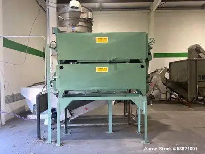 Used Cleaning and Sizing Herb Processing Line