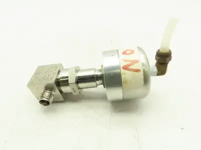 Parker 4Z A-P4K-11AO-SS Stainless Pneumatic Bellows Shut-Off Valve NO 1/4" Ports