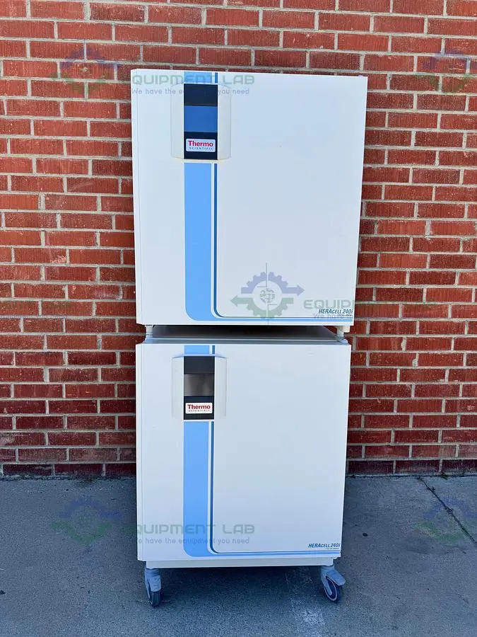 USED THERMO HERACELL 240 I GP DOUBLE STACK INCUBATOR AMBIENT +3° TO 55°C
