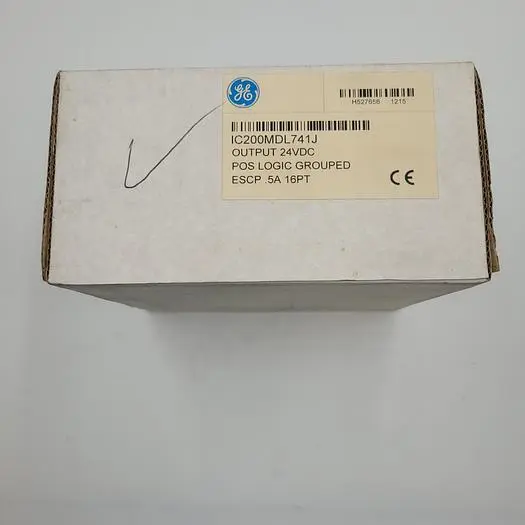 New | in-Stock GE GE IC200MDL741J OUTPUT 24VDC POS LOGIC GROUPED ESCP .5A 16PT IN SEALED ORIGINAL BOX PLC Input & Output | ND Industrial Surplus #1219220