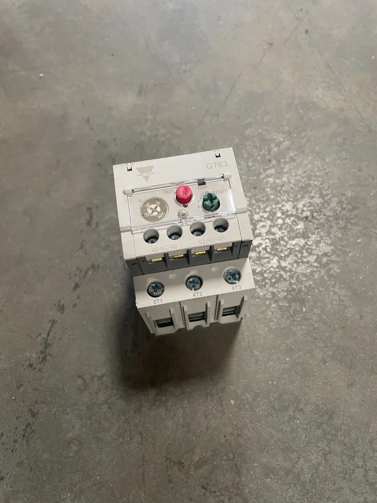 CARLO GAVAZZI GT63 63/3K Thermal Overload Relay @1E