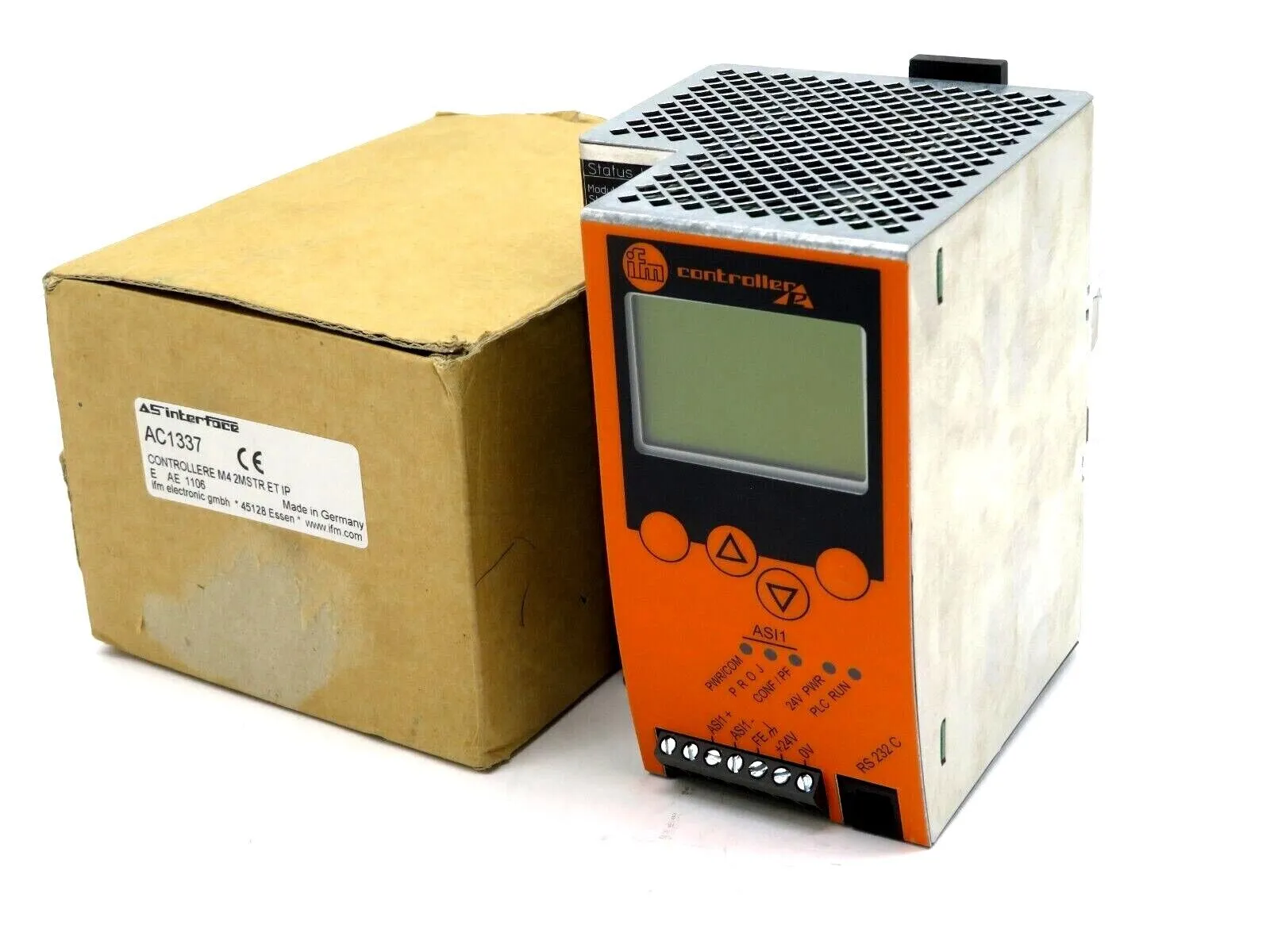 NEW IFM EFECTOR AC1337 AS-I CONTROLLER M4 2MSTR ET IP