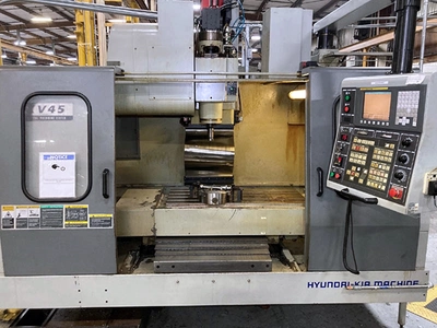 Used 2008 KIA KV-45 Vertical Machining Centers Illinois US | Machinery Marketing International #1340282