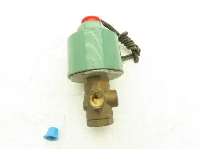 Asco Redhat JV-204-853-5 Solenoid Valve 3-Way 300 PSI 1/4" NPT NC 120V