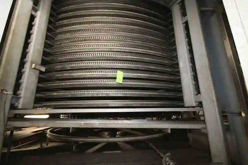 northfield 28-tier stainless steel spiral freezer