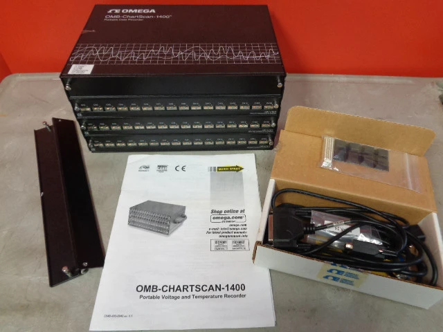 Used OMEGA OMB-CHARTSCAN-1400 Chart Recorders Connecticut US | BG Industrial Surplus #473333