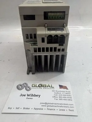 YASKAWA CIMR-XCCA20P4 AC 3PH 200-230V 50/60Hz 3. 3A | Global Machine Brokers, LLC (2)
