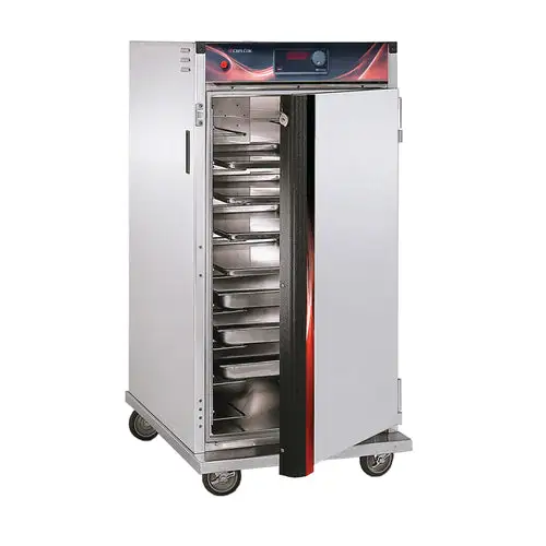 Cres Cor H-137-UA-9D 3/4 Height Insulated Mobile Heated Cabinet W/ (9) Pan Capacity, 120v